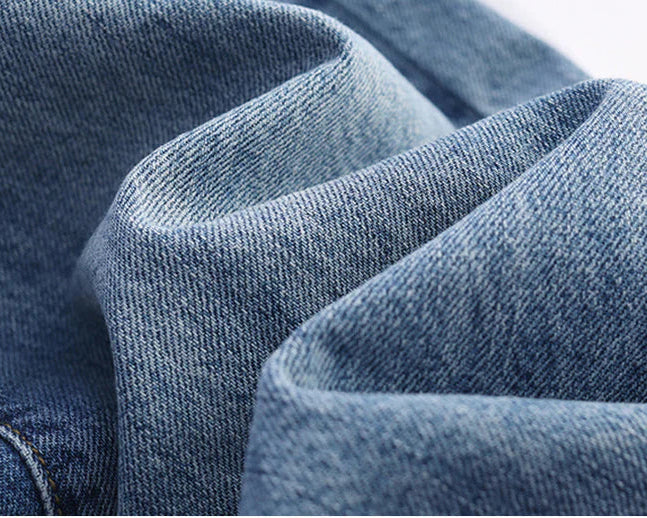 Jeansy z Prostą Nogawką i Wysokim Stanem