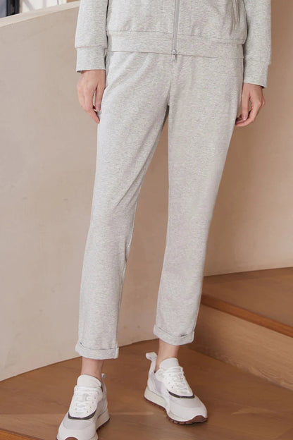 Damskie Spodnie z Elastycznym Pasem